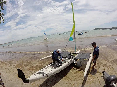 Caiaque a Vela Hobie Mirage Tandem Island