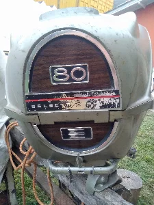 Clique para visualizar Motor popa Evinrude 80 HP Starflite 1967