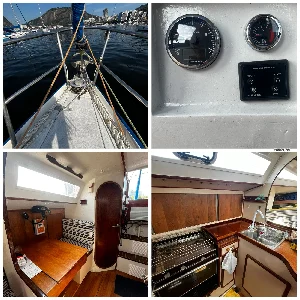 Veleiro 34 pés robusto, completo, pronto p/ navega