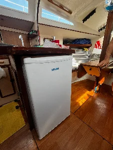 Clique para visualizar Veleiro 34 pés robusto, completo, pronto p/ navega