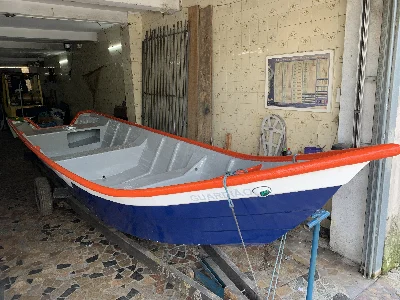 Barco Fibra Borda Alta quebra ondas 6,50 metros 21