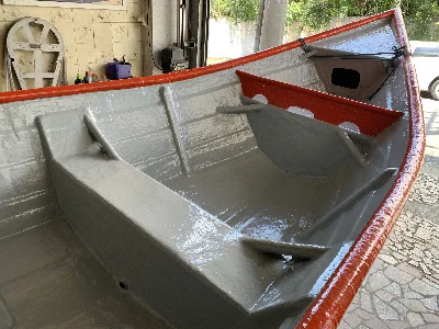 Barco Fibra Borda Alta quebra ondas 6,50 metros 21