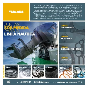 Juntas sob medida para a Linha Náutica
