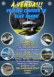 Clique para visualizar Vendo Veleiro Cruiser 18 CABINADO em otimo estado!