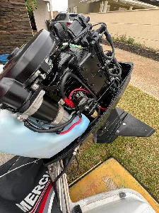 barco lazer adaptado para pesca