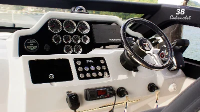 Clique para visualizar Real 38 Cabriolet - Parelha Mercury 250hp de popa
