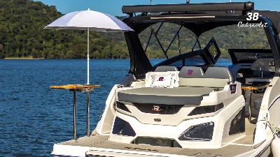 Clique para visualizar Real 38 Cabriolet - Parelha Mercury 250hp de popa
