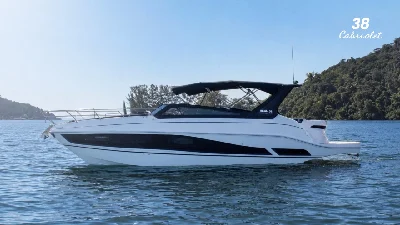 Clique para visualizar Real 38 Cabriolet - Parelha Mercury 250hp de popa