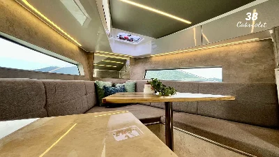 Clique para visualizar Real 38 Cabriolet - Parelha Mercury 250hp de popa
