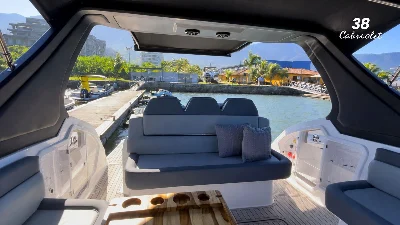 Clique para visualizar Real 38 Cabriolet - Parelha Mercury 250hp de popa