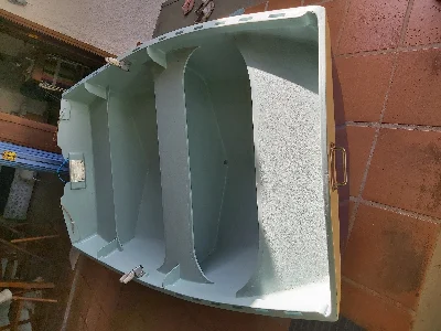 Clique para visualizar Dinghy de madeira bote de apoio