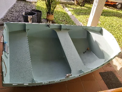 Clique para visualizar Dinghy de madeira bote de apoio