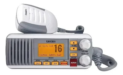 Clique para visualizar Rádio Maritimo Uniden Solara Um-385 Dsc Branco/Neg