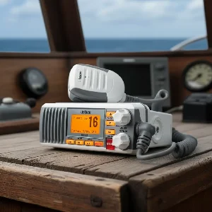 Clique para visualizar Rádio Maritimo Uniden Solara Um-385 Dsc Branco/Neg