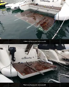 Clique para visualizar Plataforma hidráulica p/ lancha a partir de 29 pés