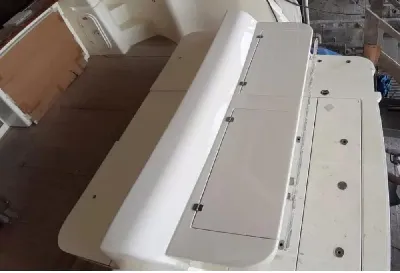 Clique para visualizar Espaço gourmet e plataforma lanchas