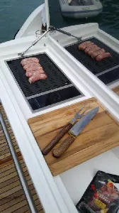 Clique para visualizar Espaço gourmet e plataforma lanchas