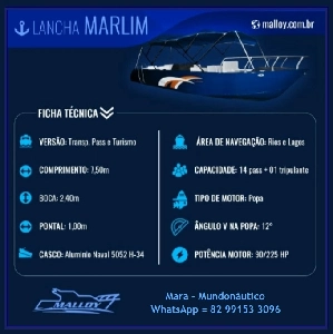 Malloy Marlim 760 ou maior